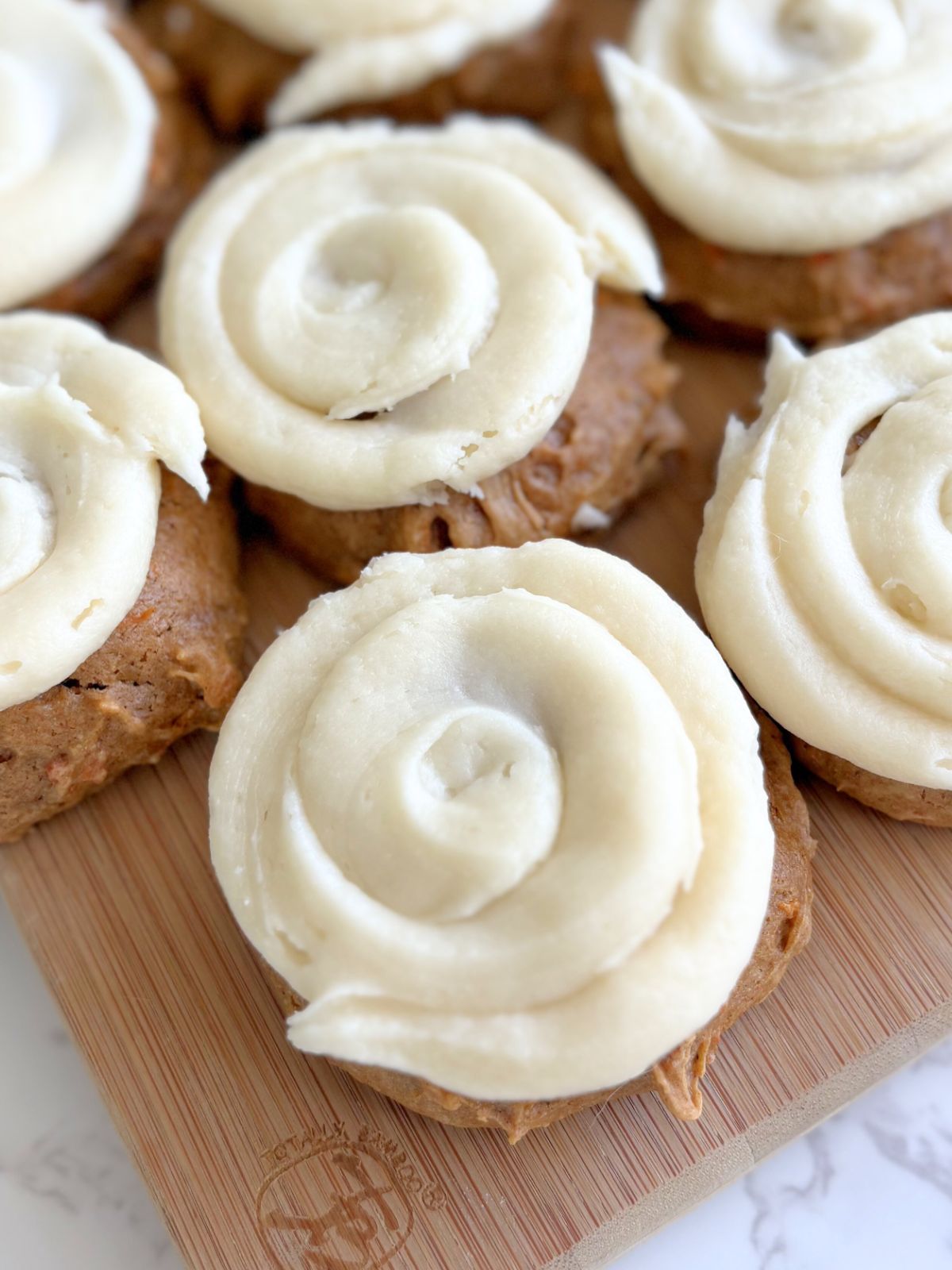 frosted carrot cake cake mix cookies