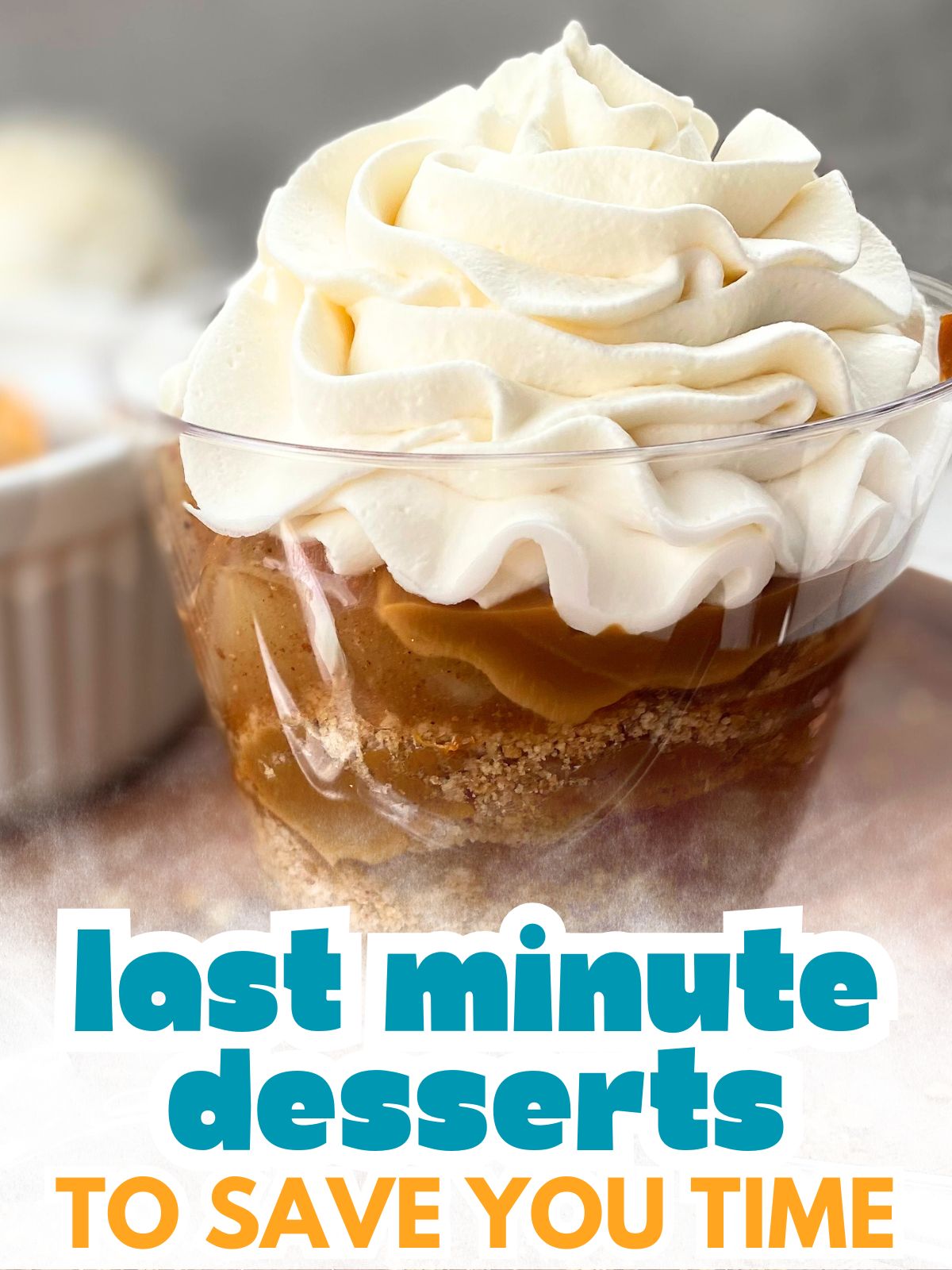 apple pie dulce de leche parfait