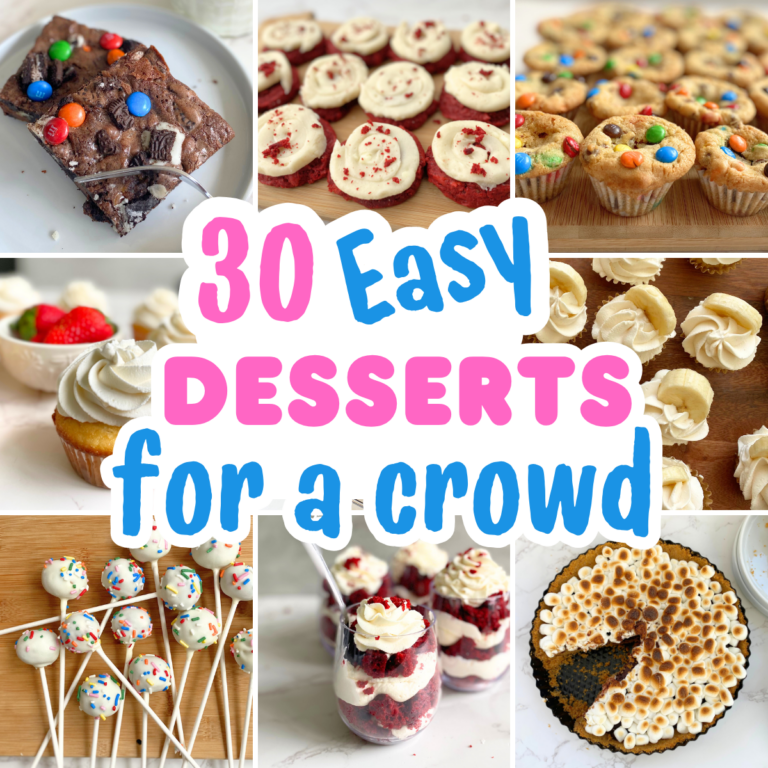30 Easy Desserts for a Crowd