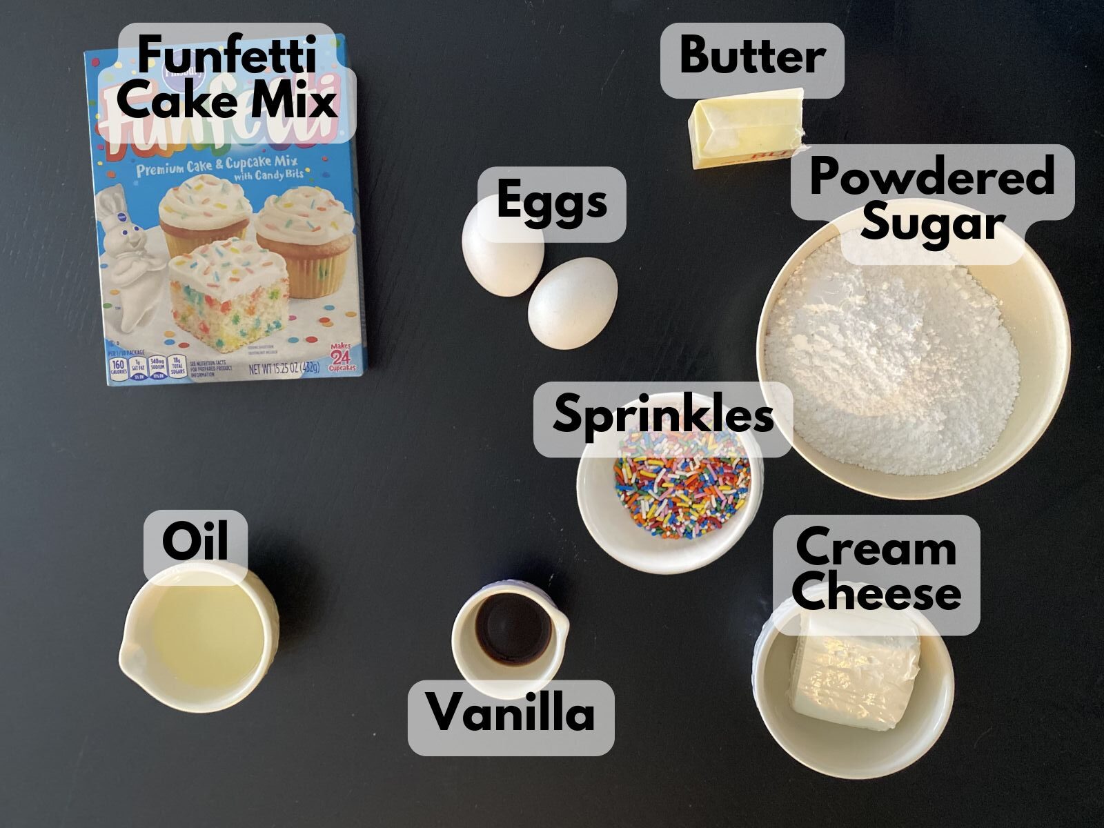 frosted funfetti cake mix cookies ingredients