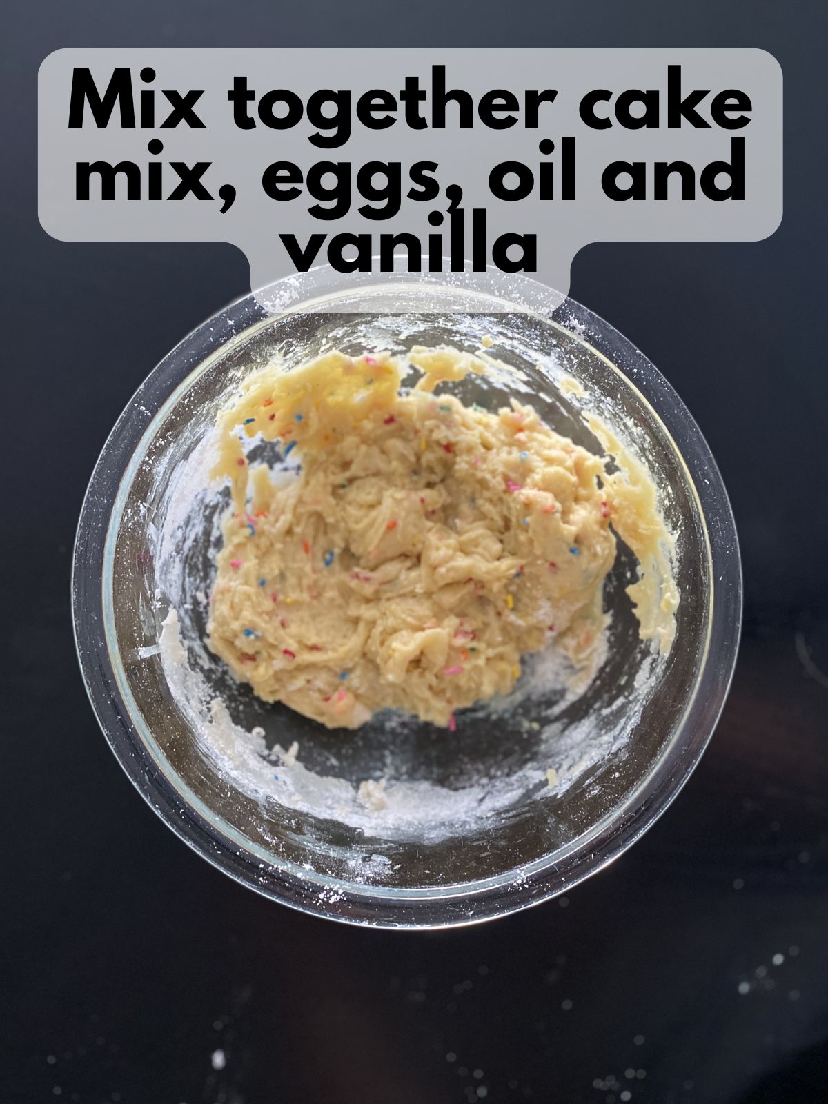 funfetti cookie dough