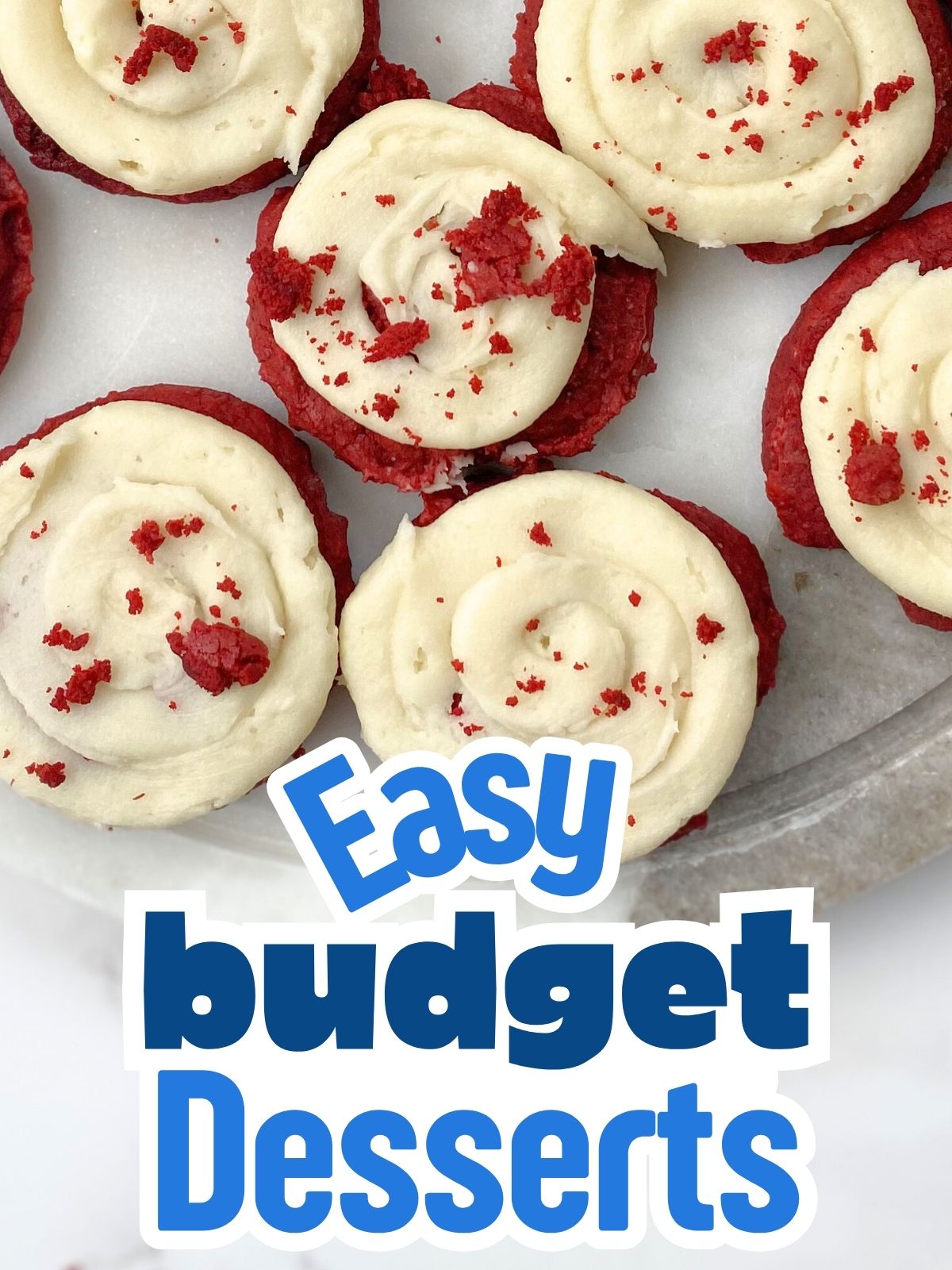 frosted red velvet cake mix cookies