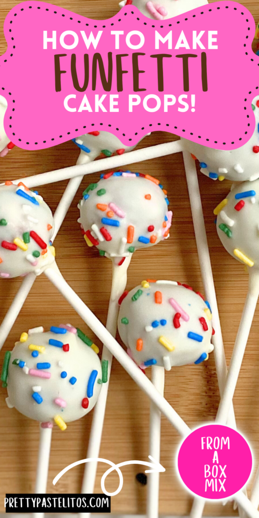 funfetti cake pops pin