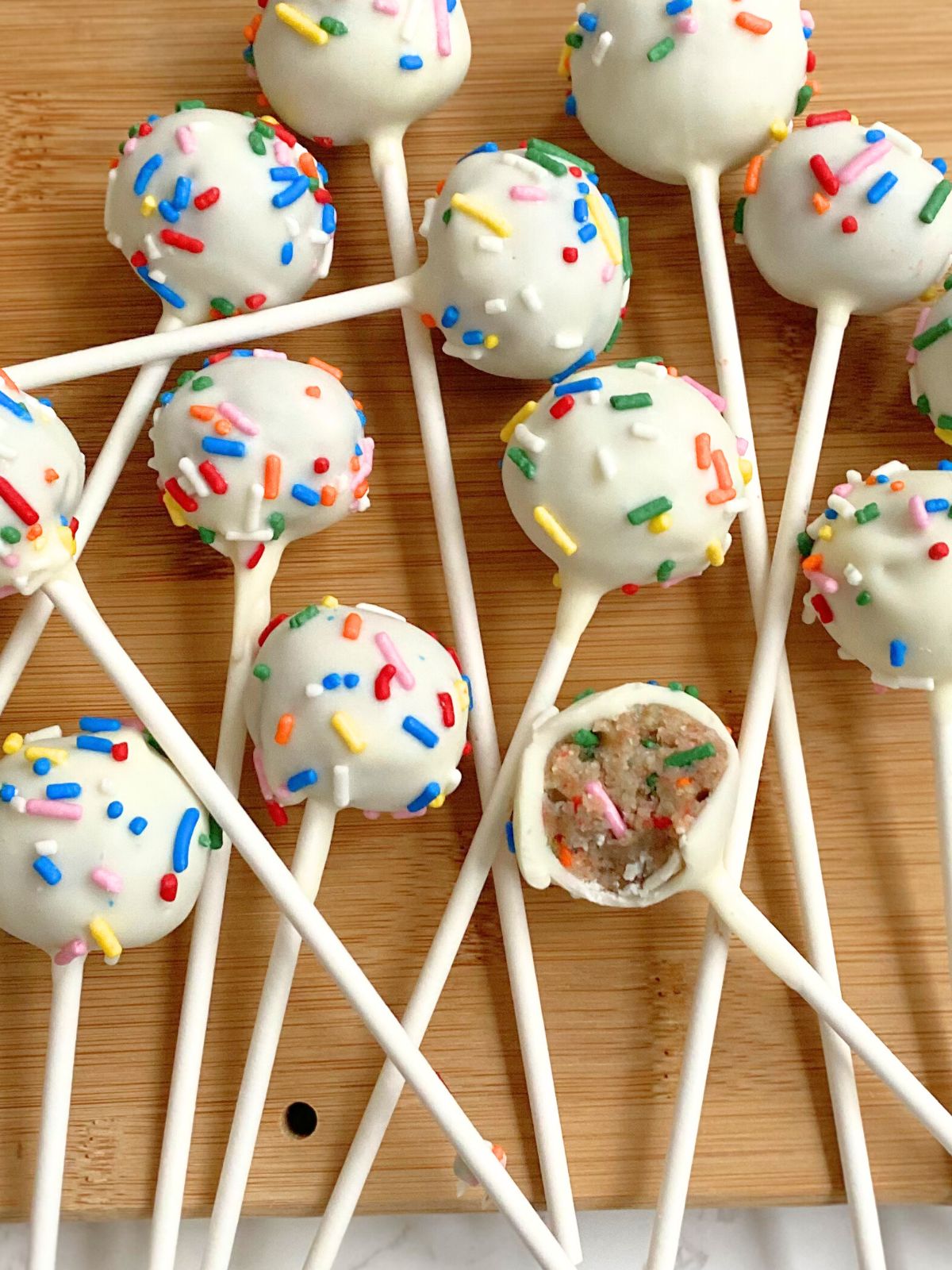 funfetti cake pops