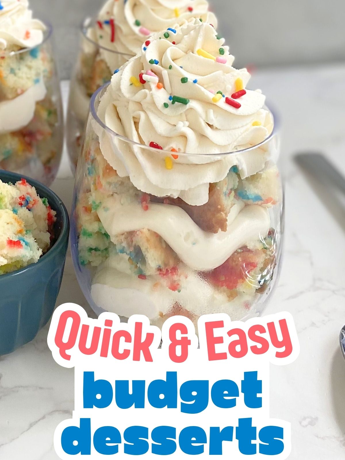 funfetti cheesecake parfaits