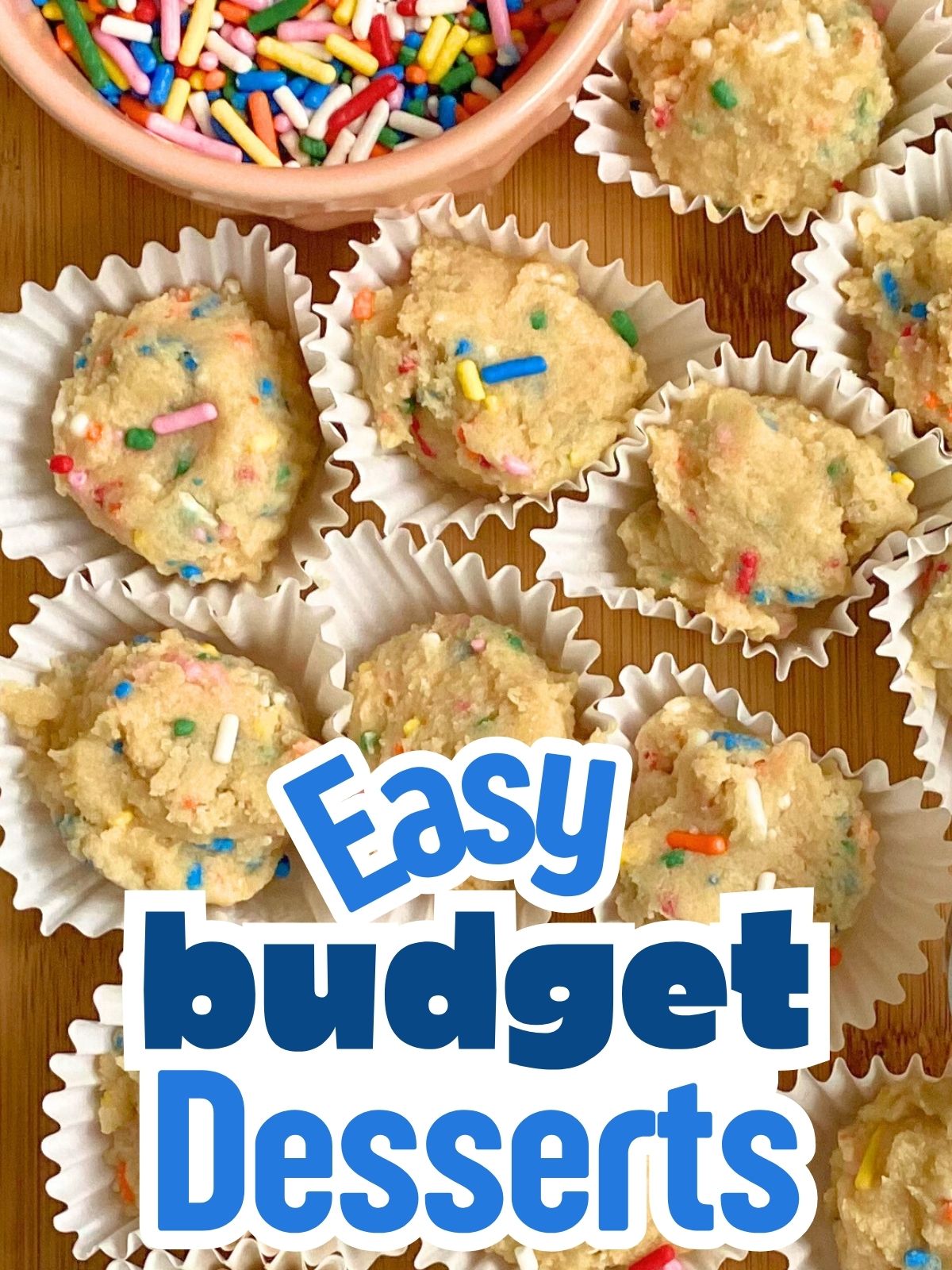 funfetti edible cookie dough
