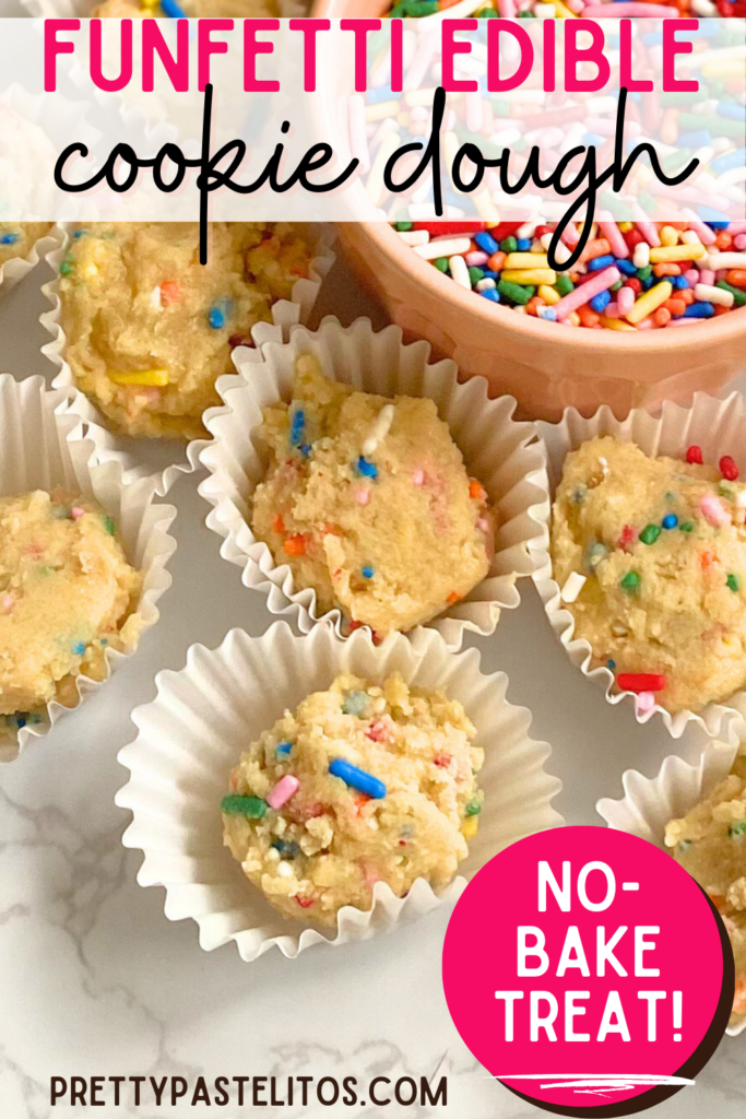 funfetti edible cookie dough pin