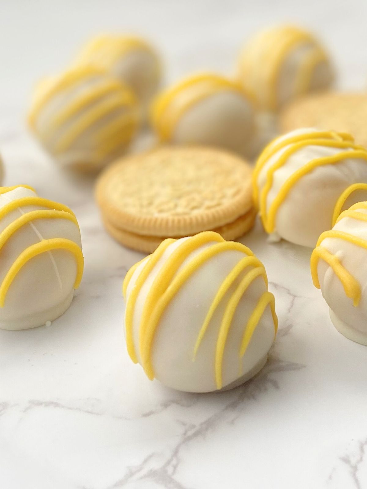 lemon oreo balls