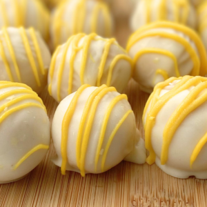 lemon oreo balls