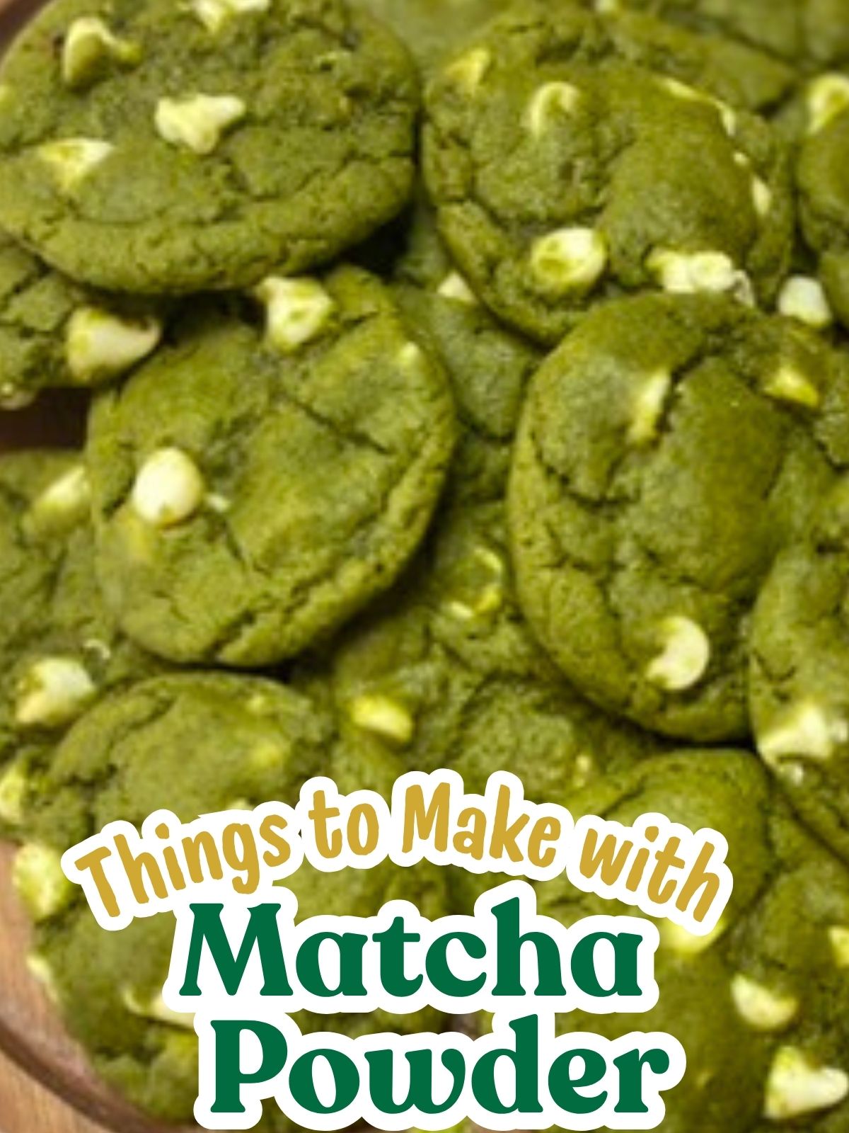 matcha cookies