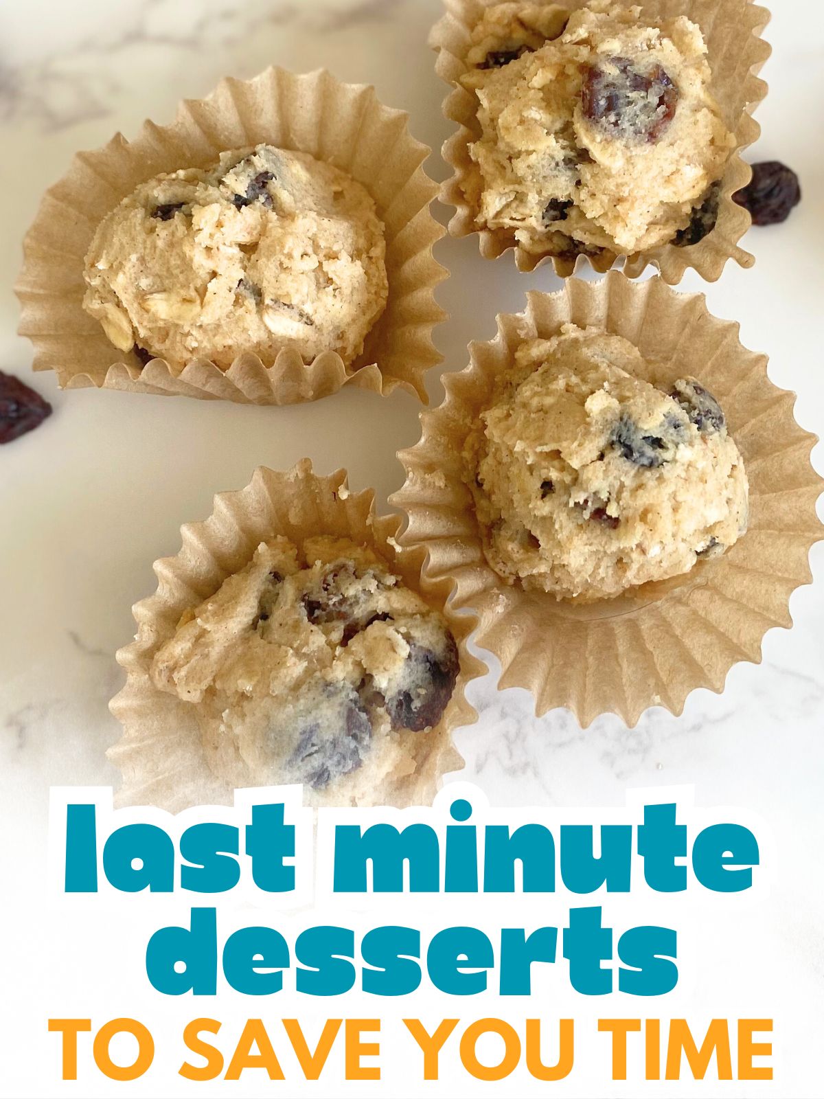 oatmeal raisin edible cookie dough