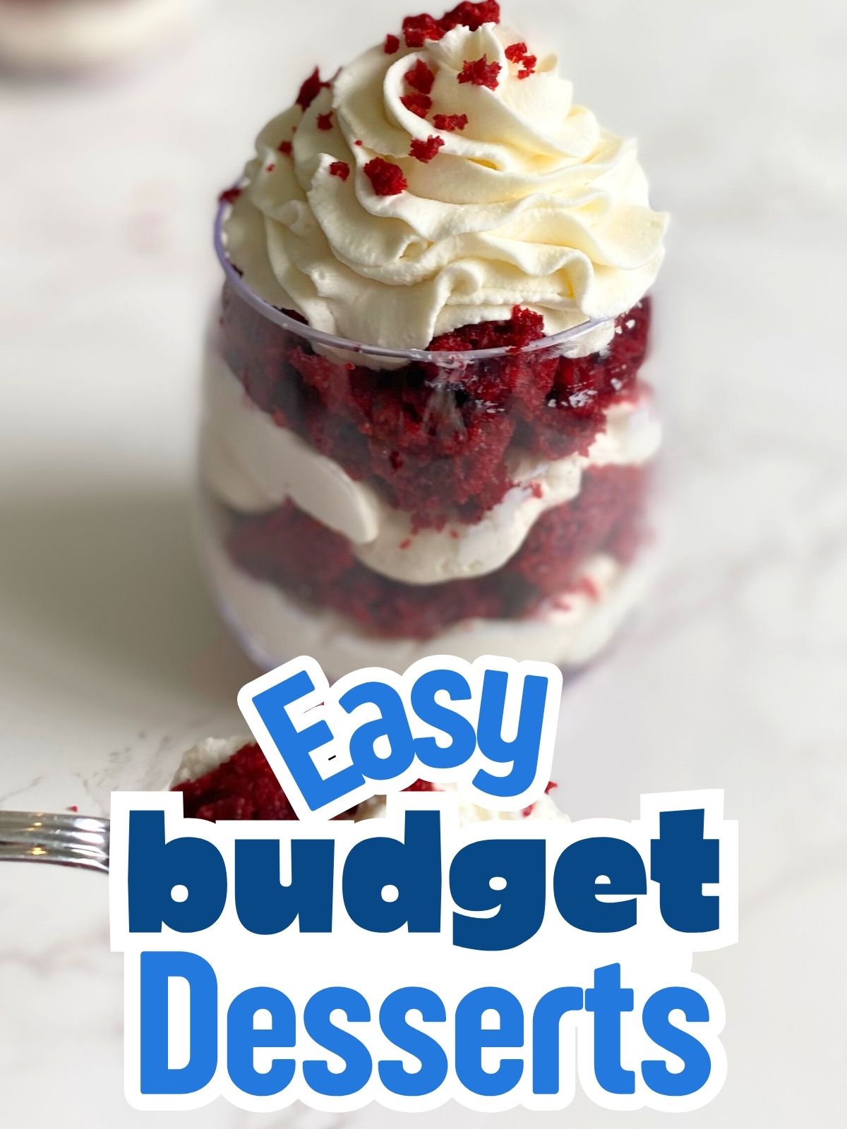 red velvet cheesecake parfaits