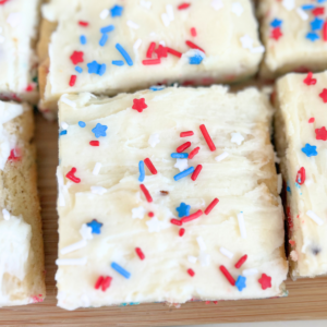 4th of July cookie bars