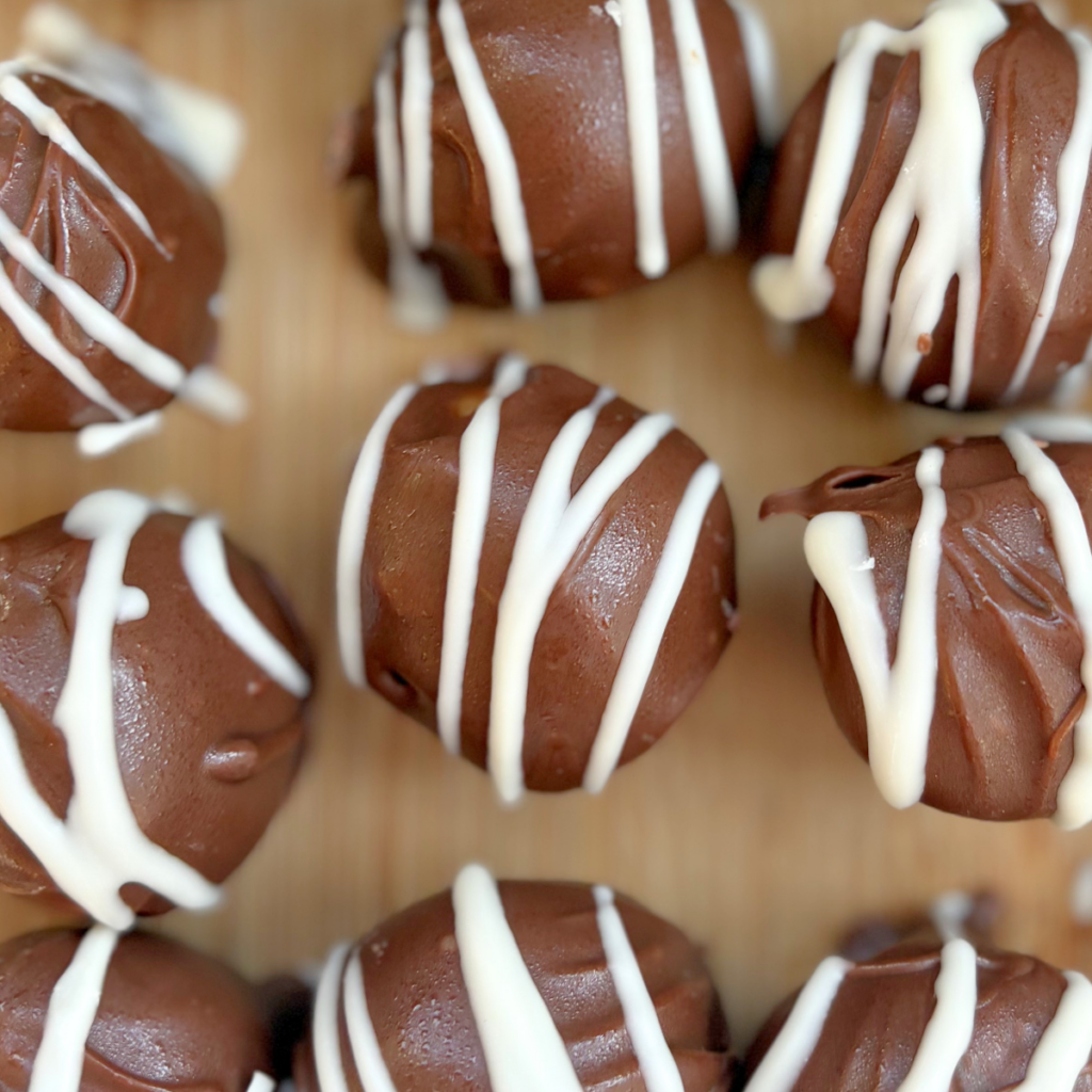 Biscoff cookie butter truffles