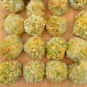 avocado and cheese fritters