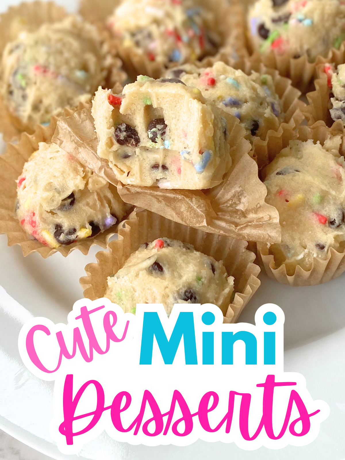 chocolate chip cookie dough balls