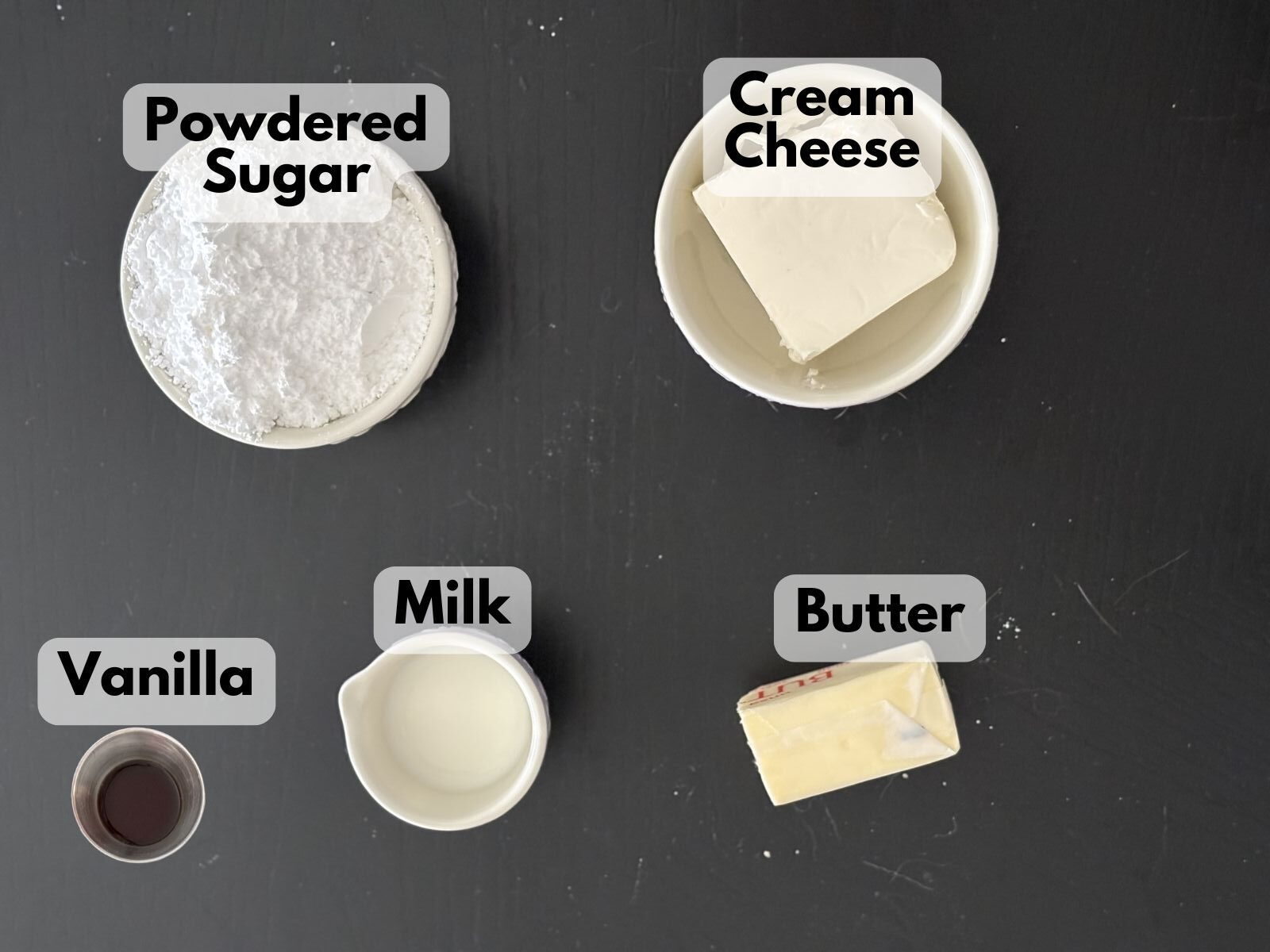 cream cheese filling ingredients