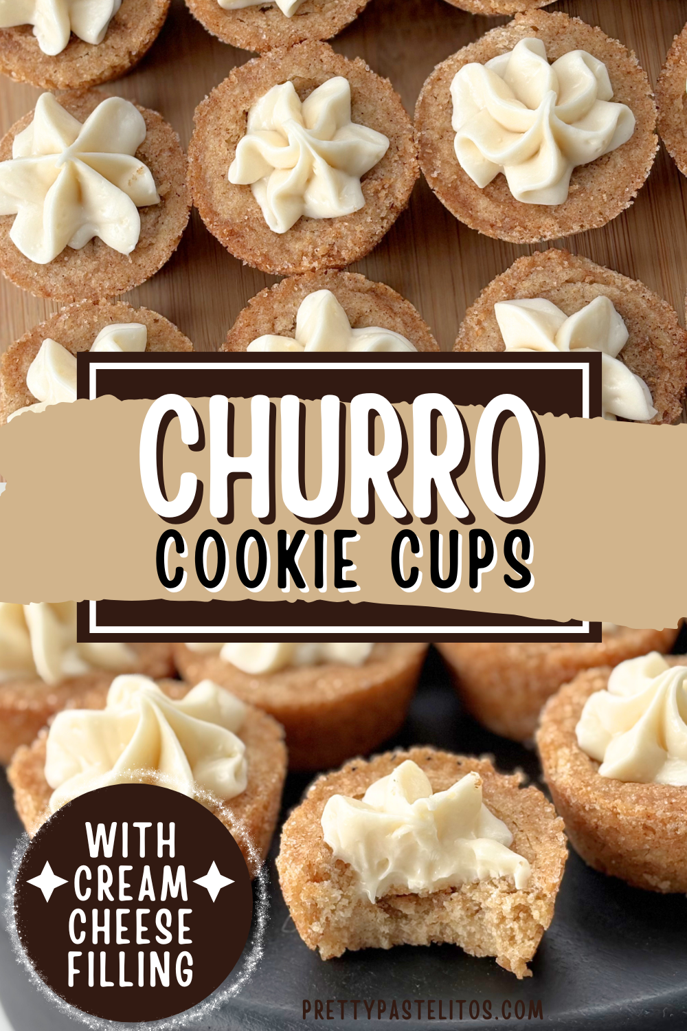 churro cookie cups pin