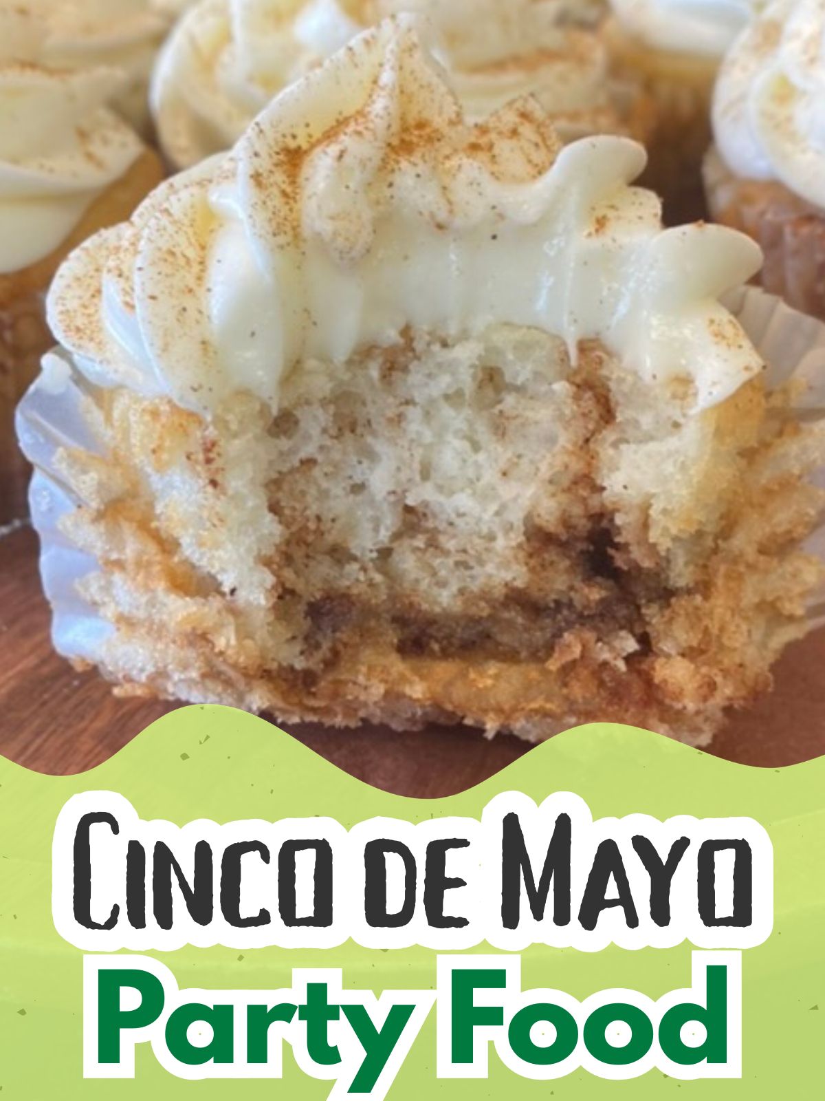 cinnamon swirl cupcakes