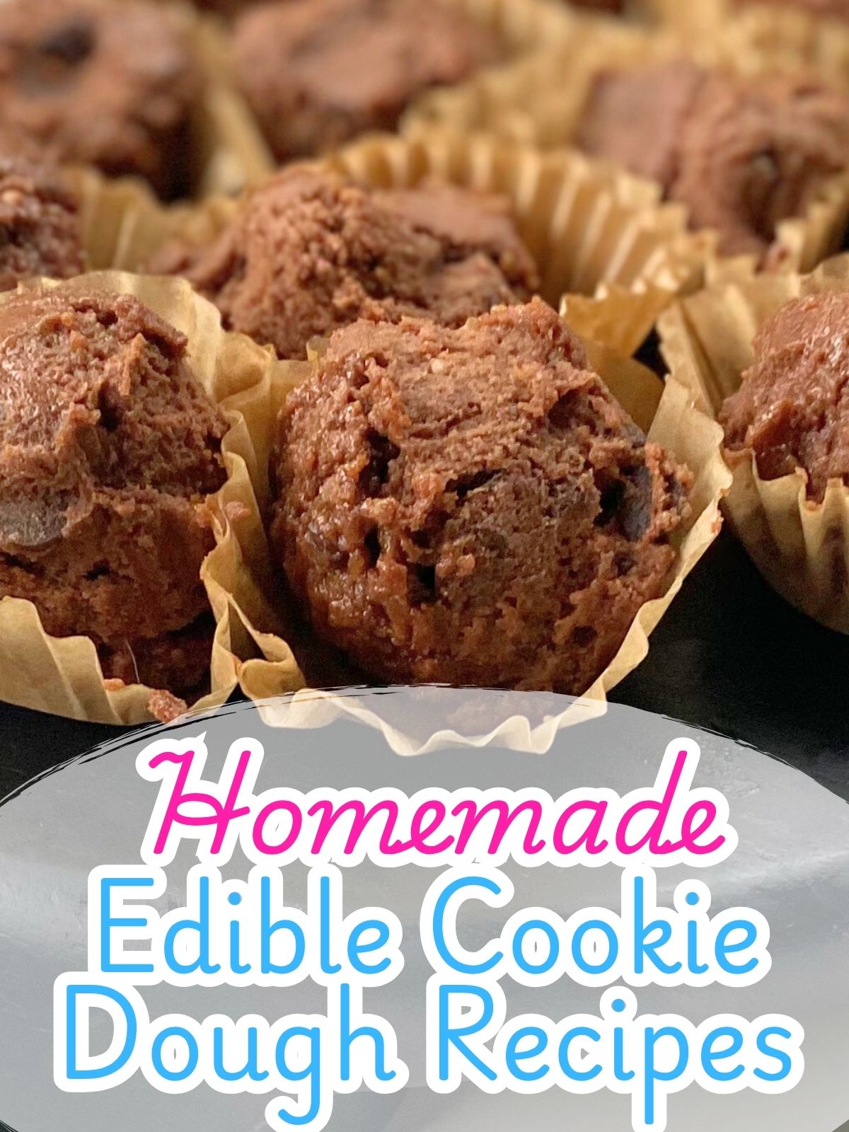 double chocolate edible cookie dough