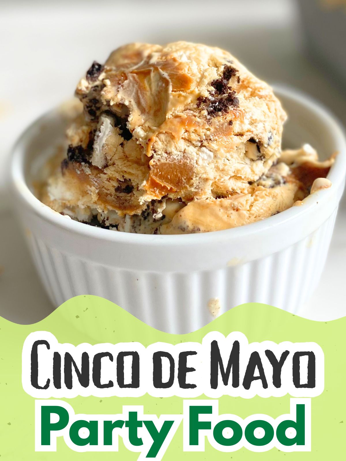 dulce de leche oreo ice cream