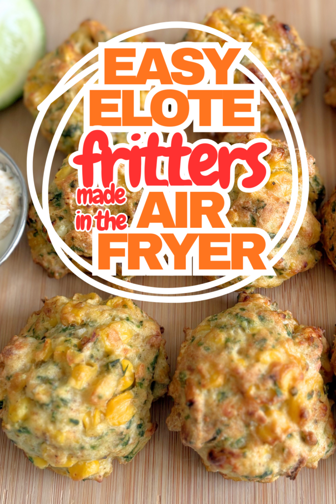 fried elote fritters pin