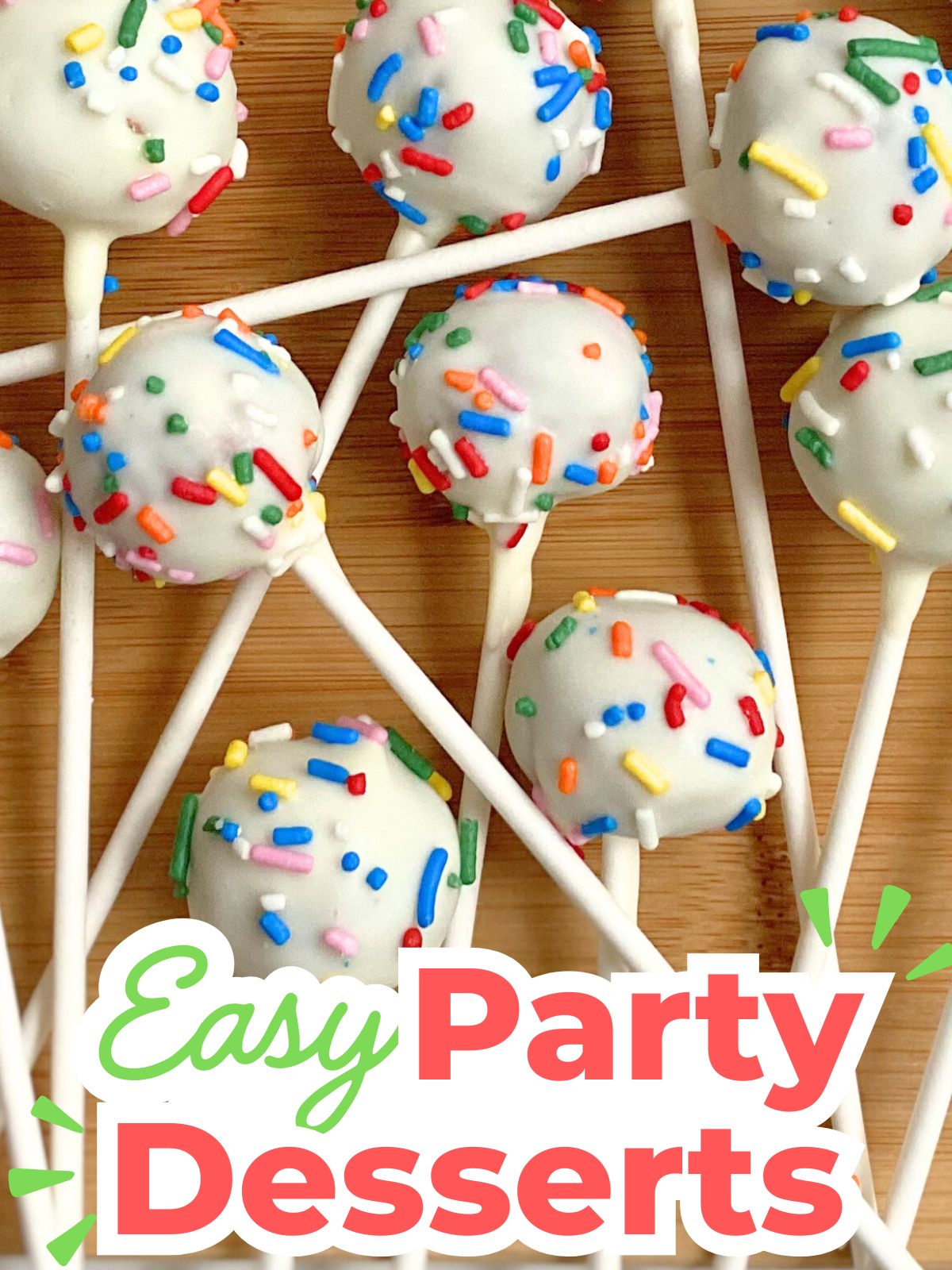 funfetti cake pops