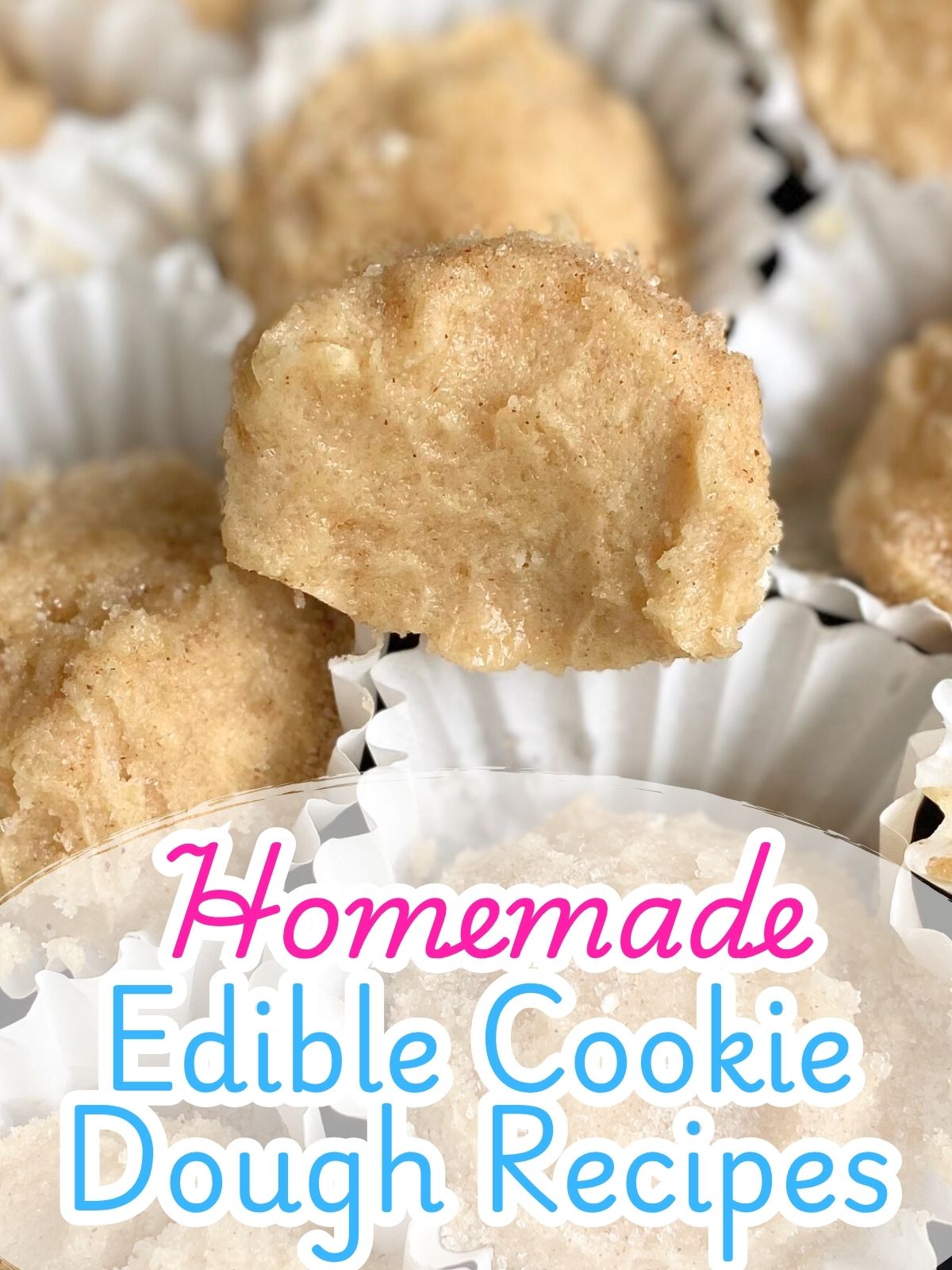 snickerdoodle edible cookie dough