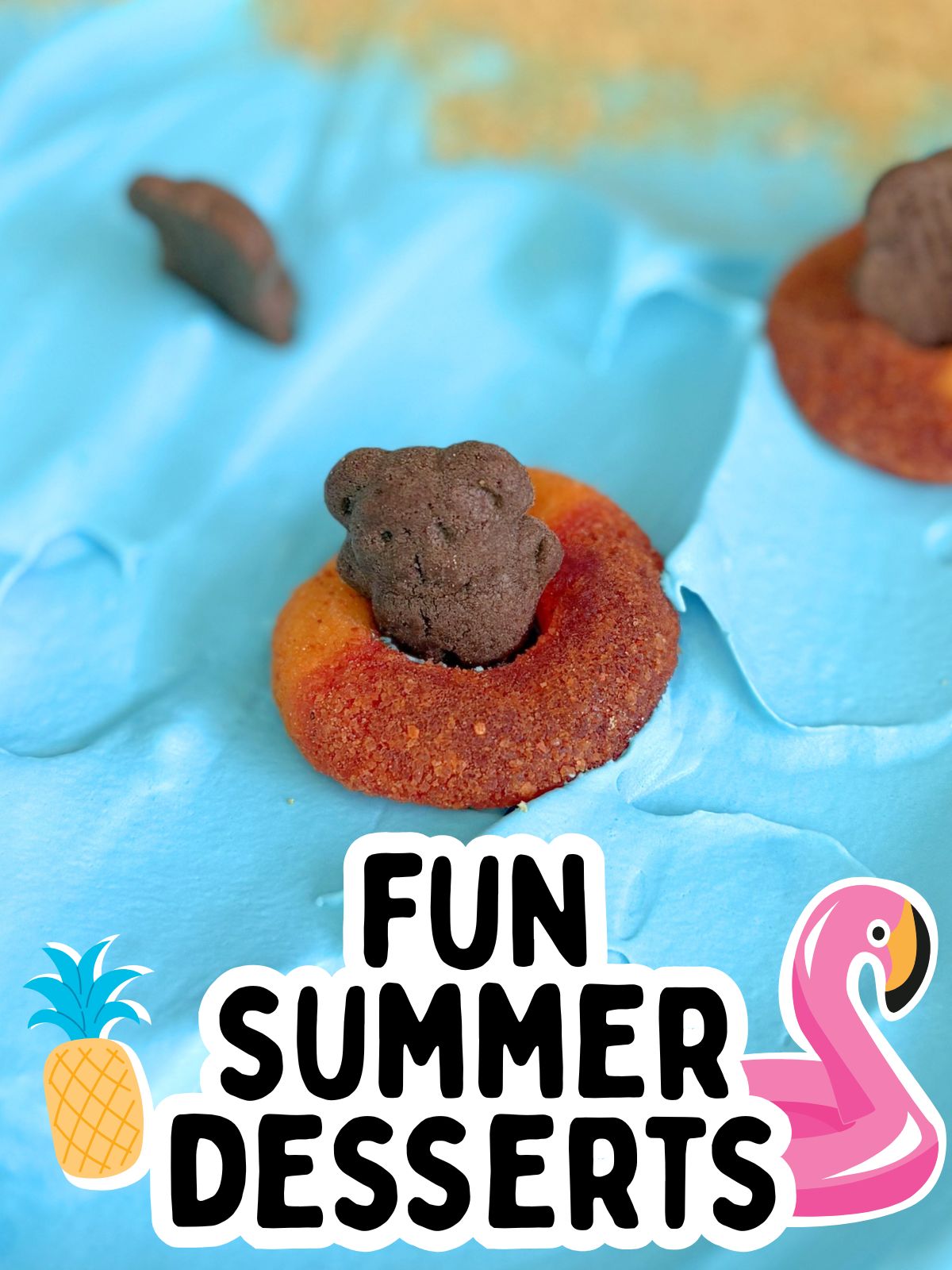 beach poke cake