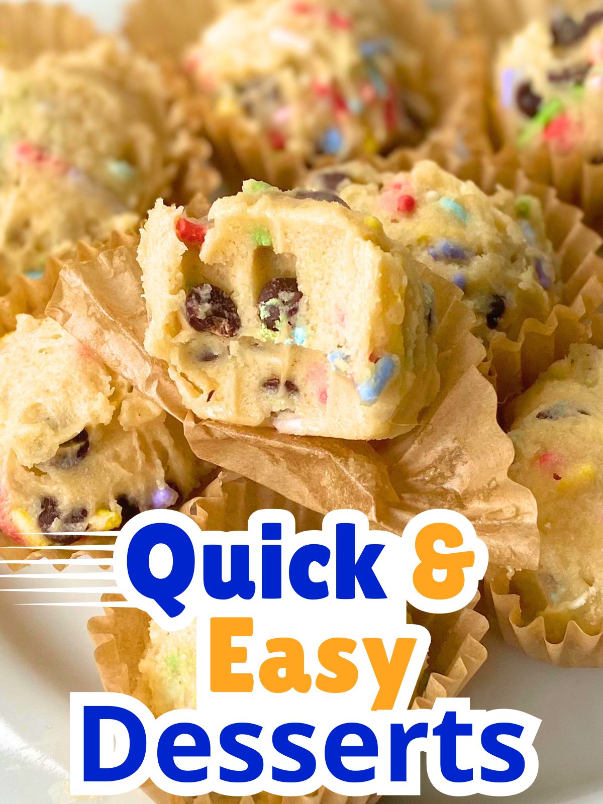 chocolate chip sprinkle dough