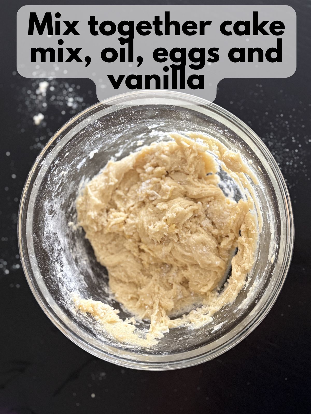cake mix cookie dough