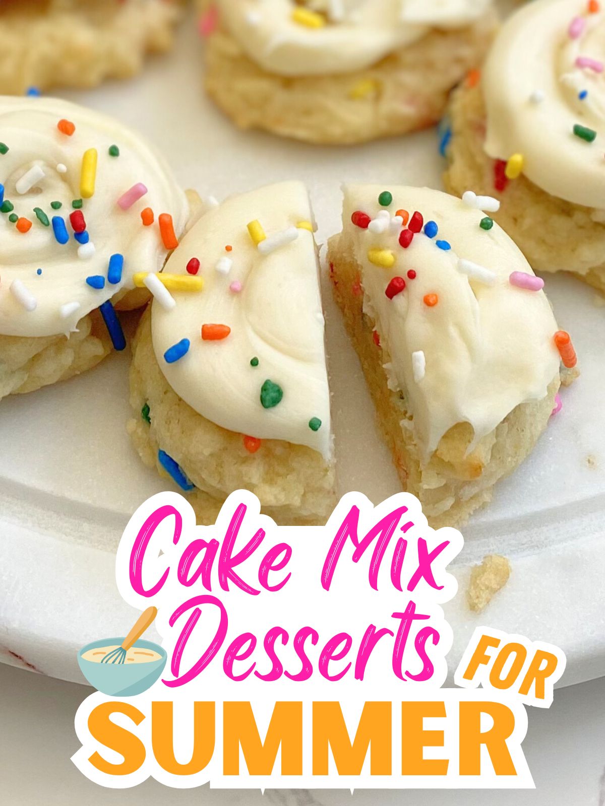 funfetti cake mix cookies