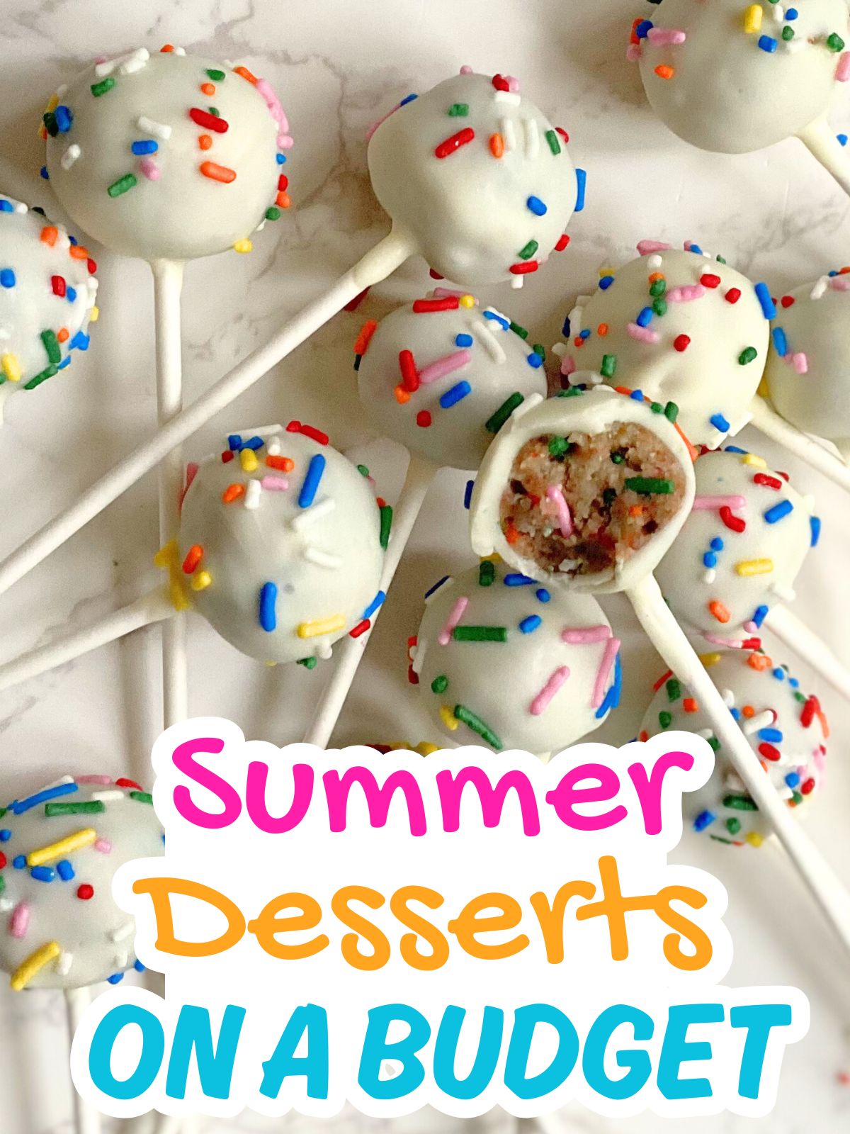 funfetti cake pops