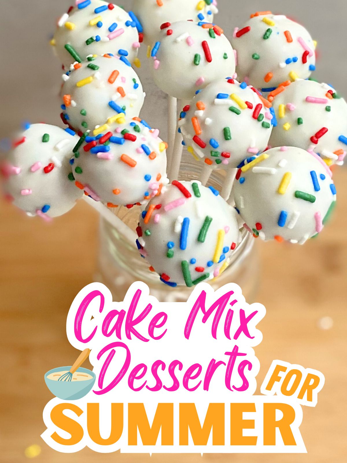 funfetti cake pops