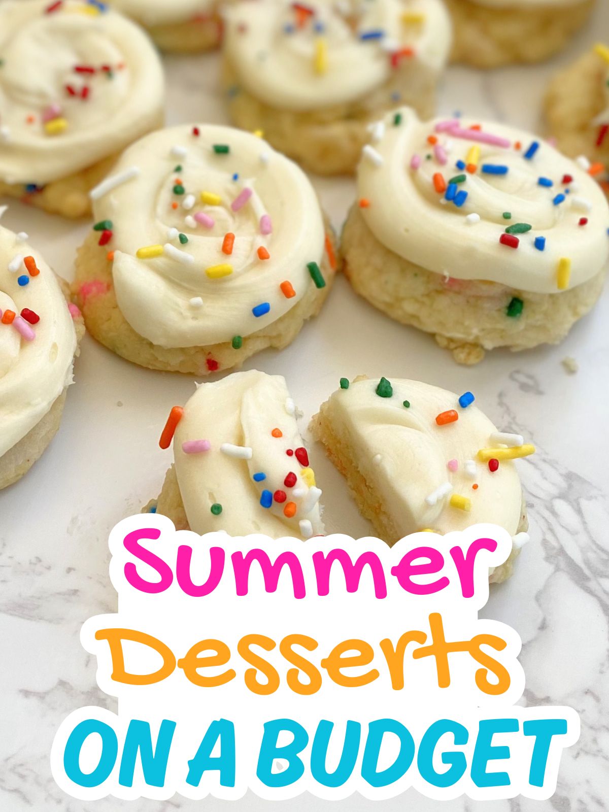 frosted funfetti cake mix cookies