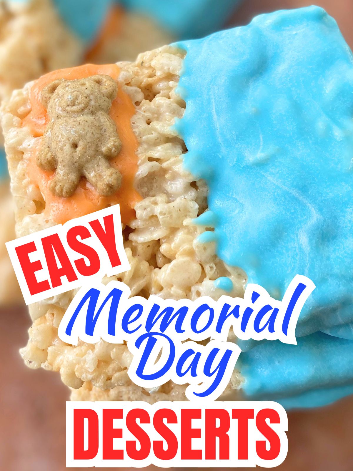pool party rice krispie treats