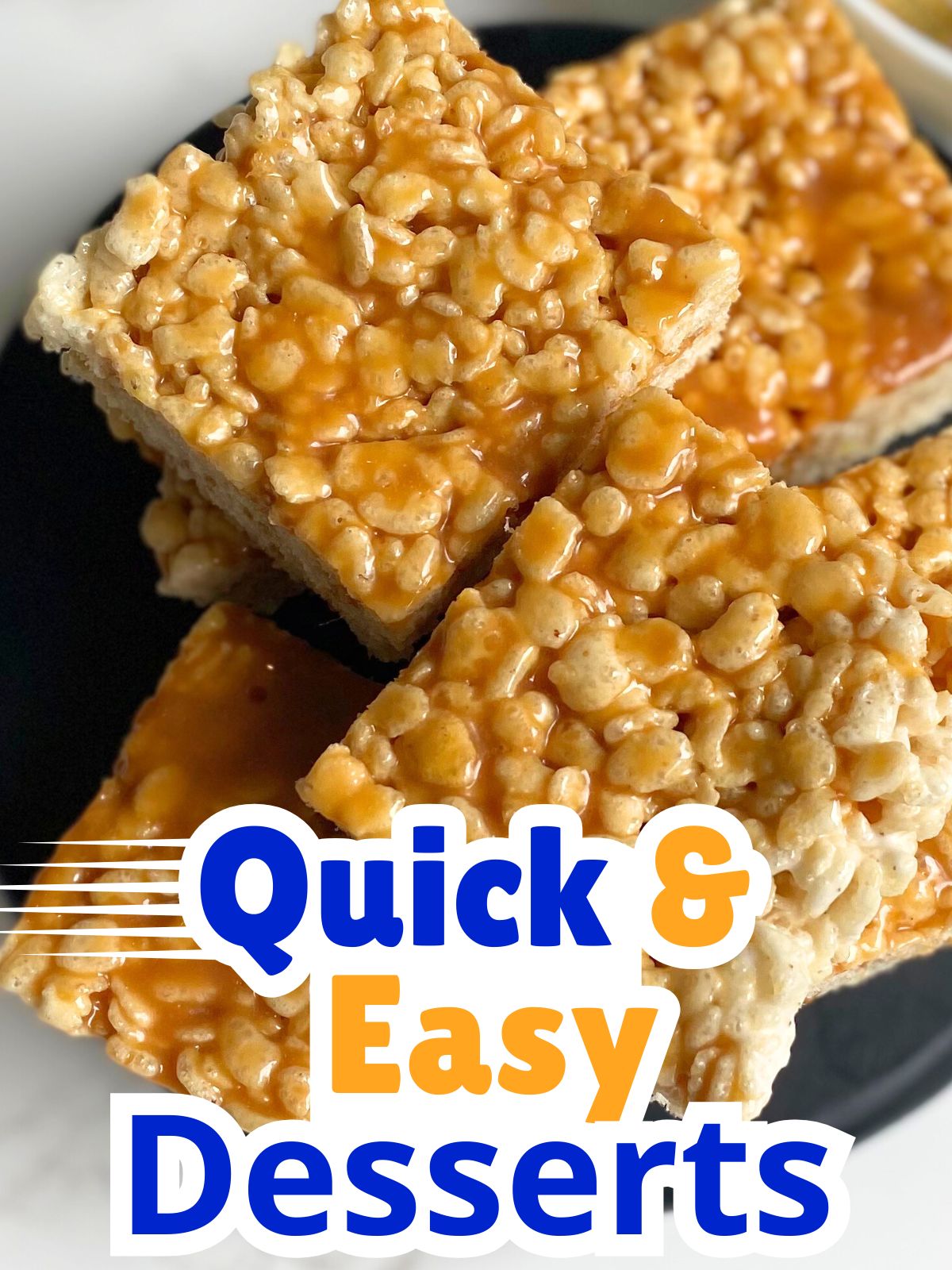 salted caramel rice krispie treats