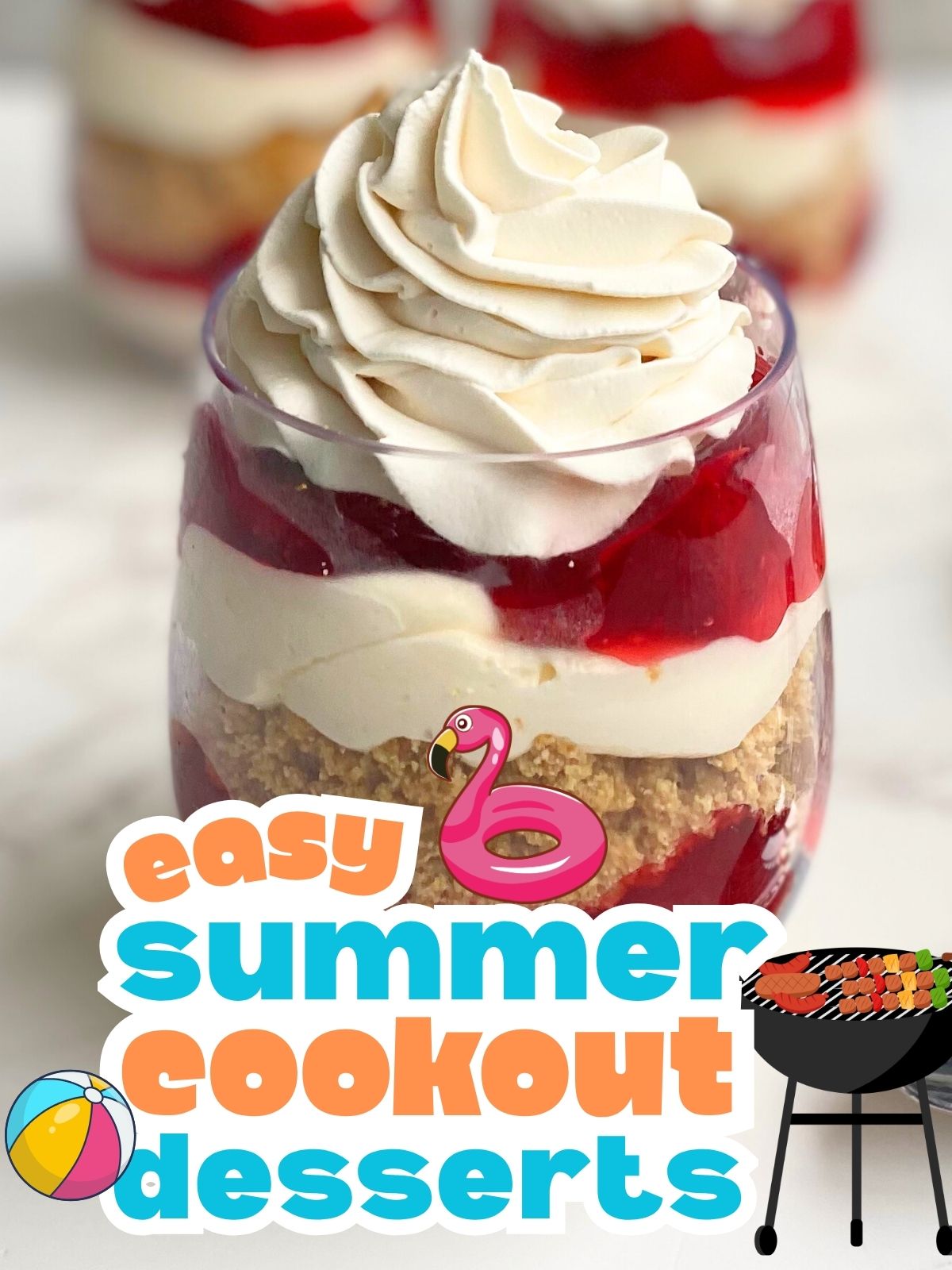 strawberry cheesecake cups