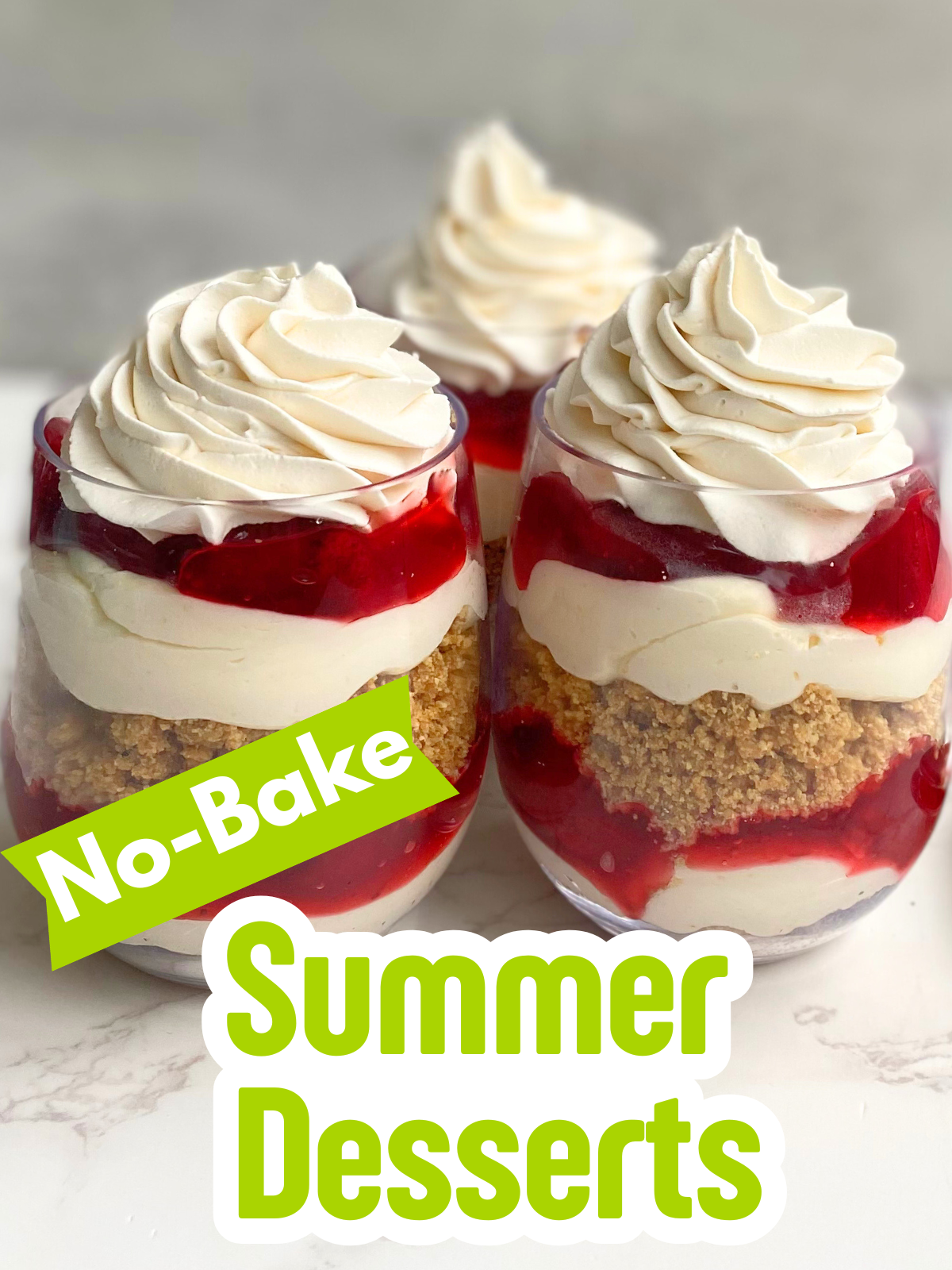 strawberry pie cheesecake cups