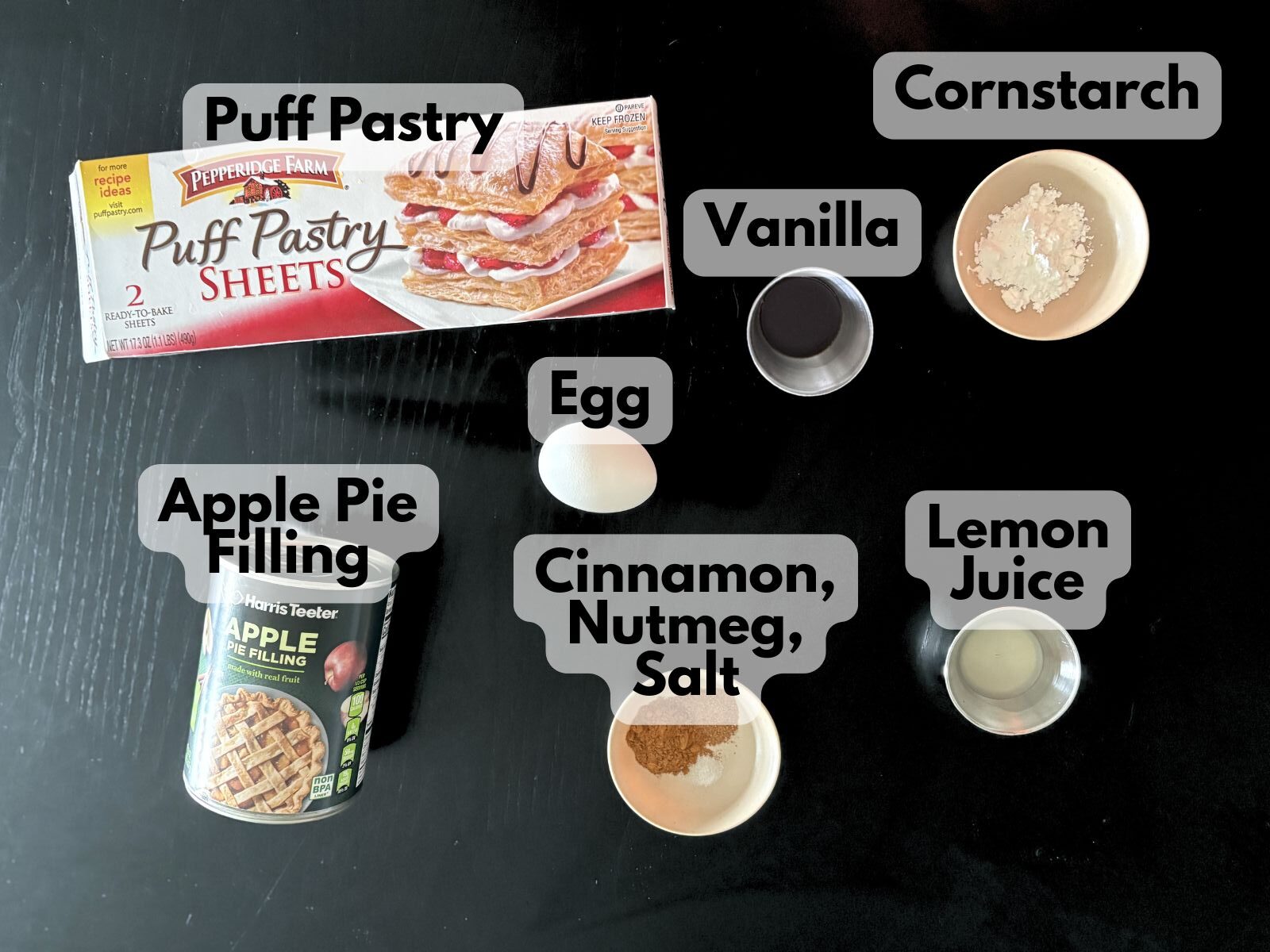 mini apple pie bites ingredients