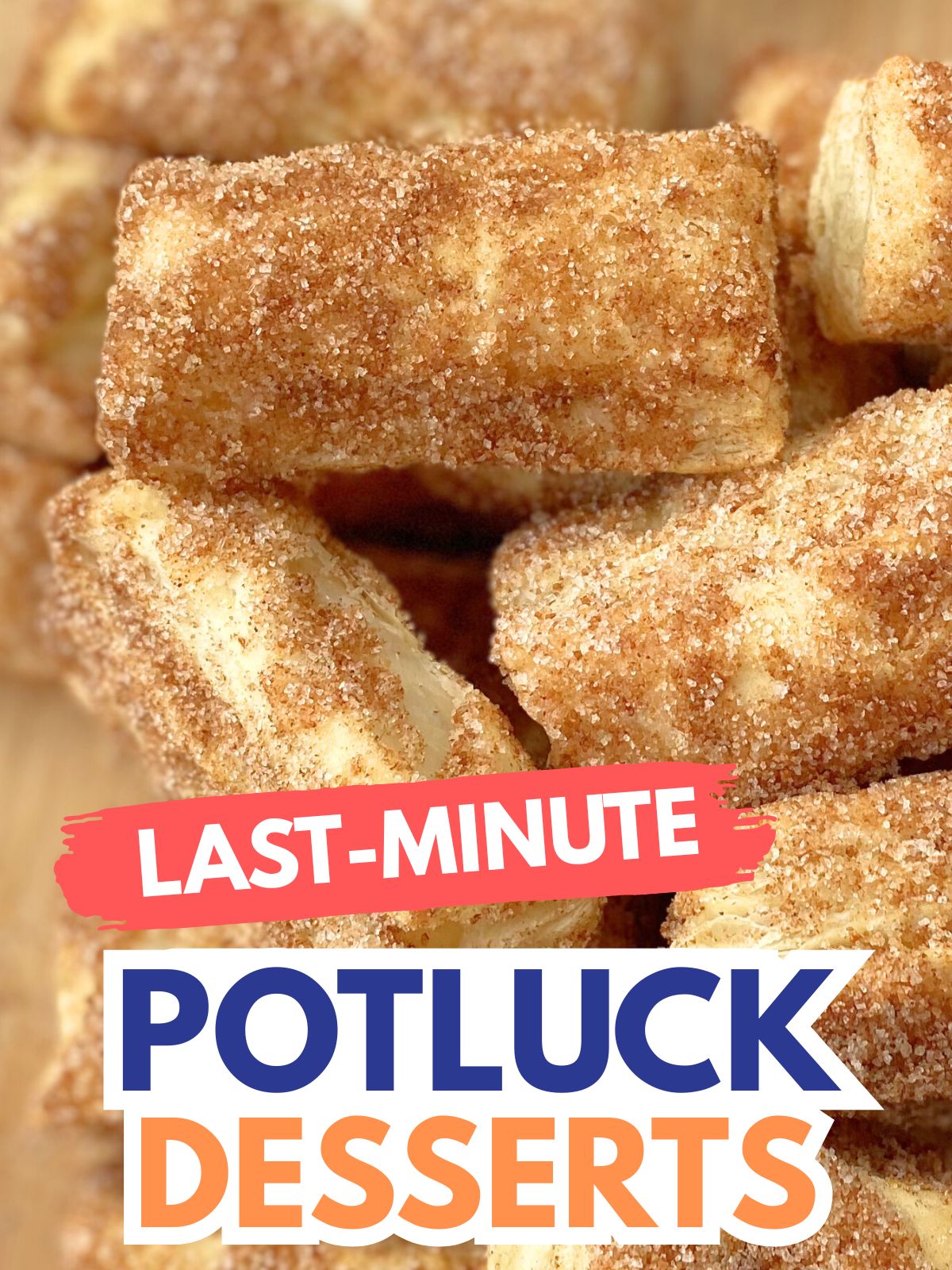 baked churro bites
