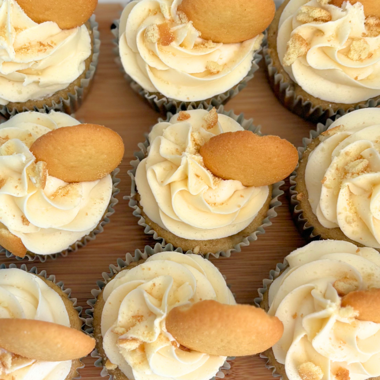 Homemade Banana Pudding Cupcakes