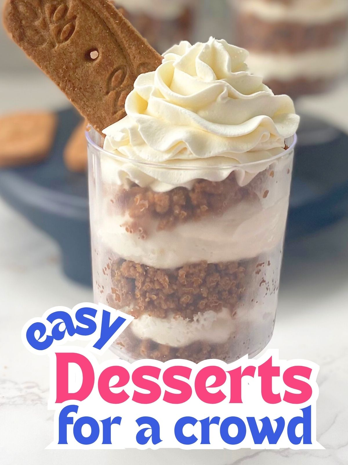 biscoff cheesecake parfaits