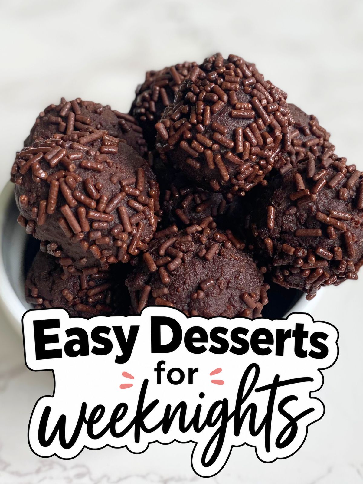 brownie truffles