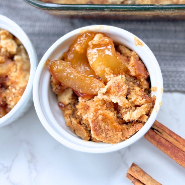 The World’s Easiest Cake Mix Apple Cobbler