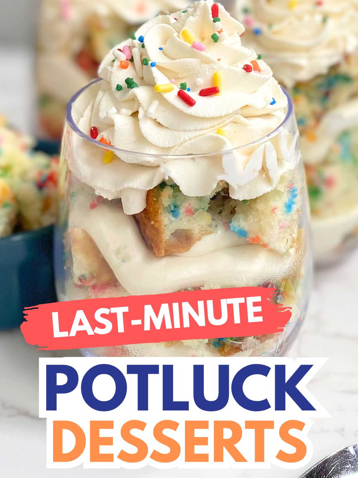 funfetti cheesecake parfaits