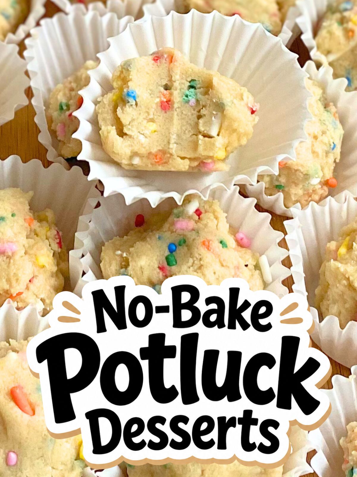 funfetti edible cookie dough