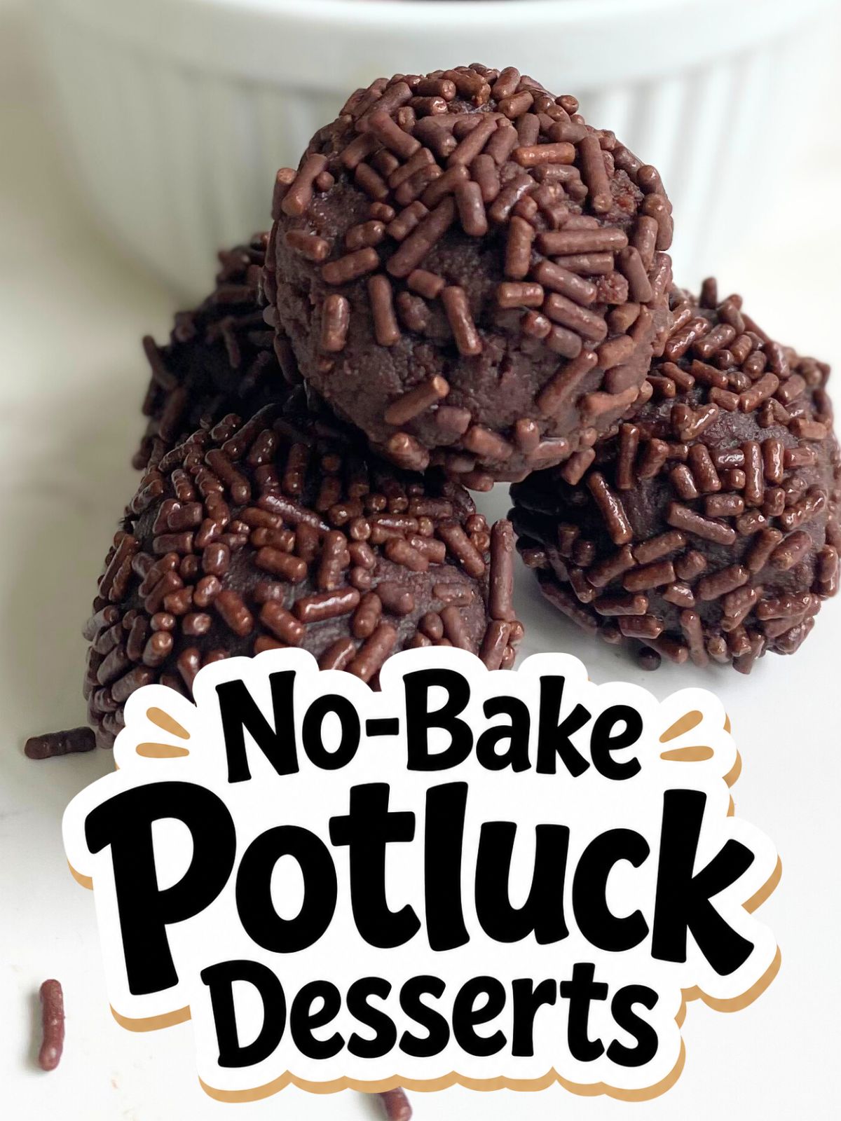 leftover brownie truffles