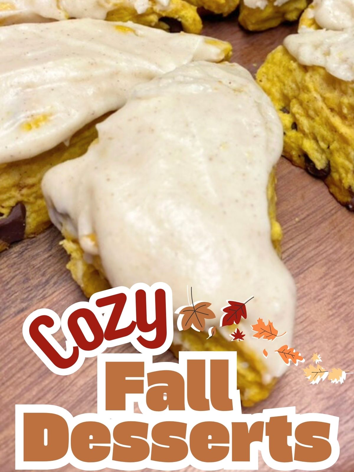 pumpkin chocolate chip scones