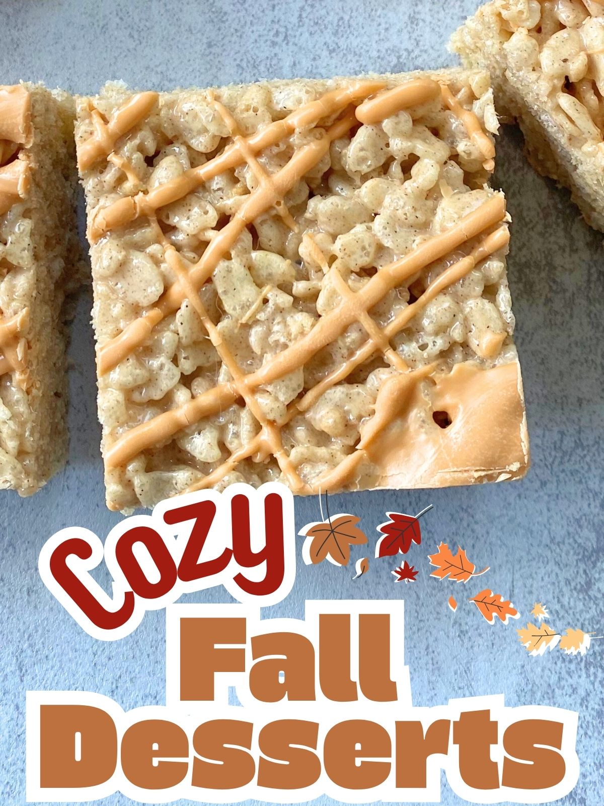 pumpkin spice rice krispies treats